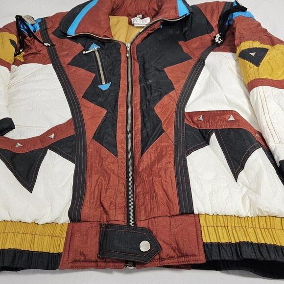 Vintage Otello Pelle Mens Size Small Ski Snowboard Jacket - Picture 5 of 15